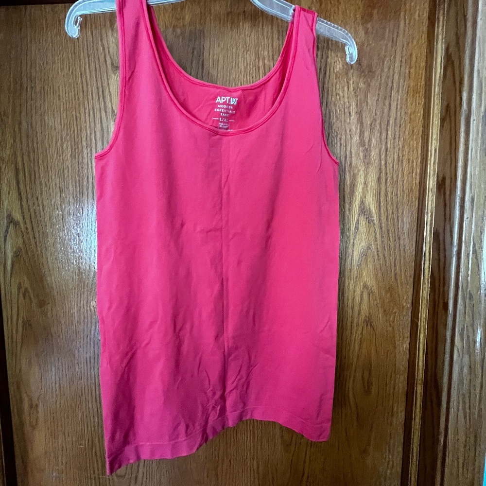 Beautiful bright orange summer tank